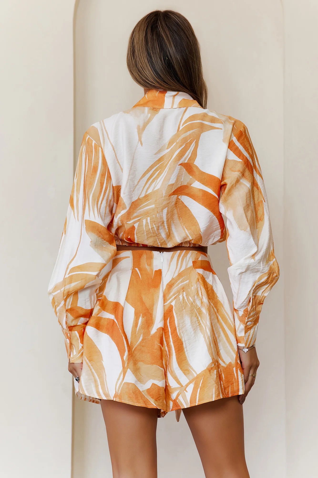Swaying Petals Set Ivory Citrus
